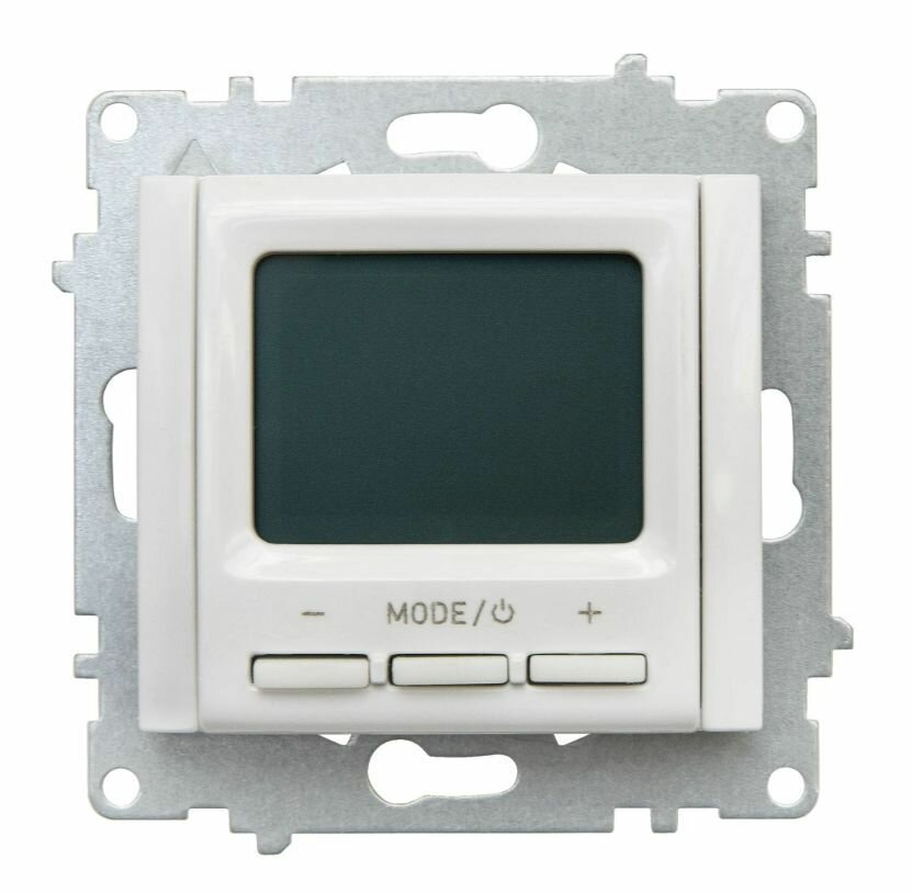 фото Терморегулятор для теплого пола Equation электронный цвет белый