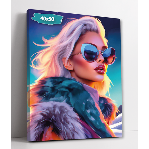 Интерьерная картина 40х50 Девушка 899₽