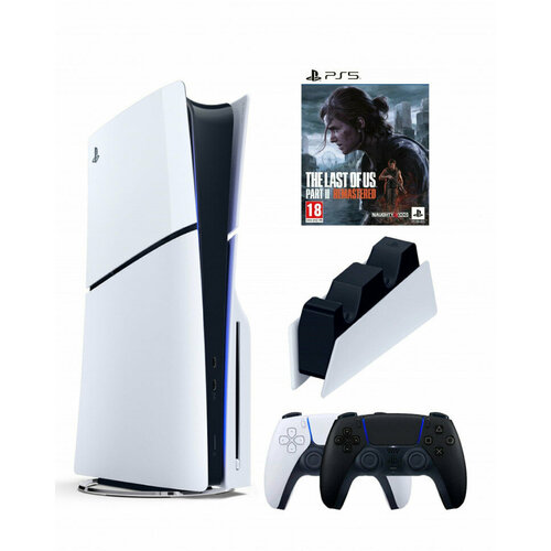 Приставка Sony Playstation 5 slim 1 Tb2-ой геймпадчерныйзарядноеИгра Один из нас 2 7900000₽