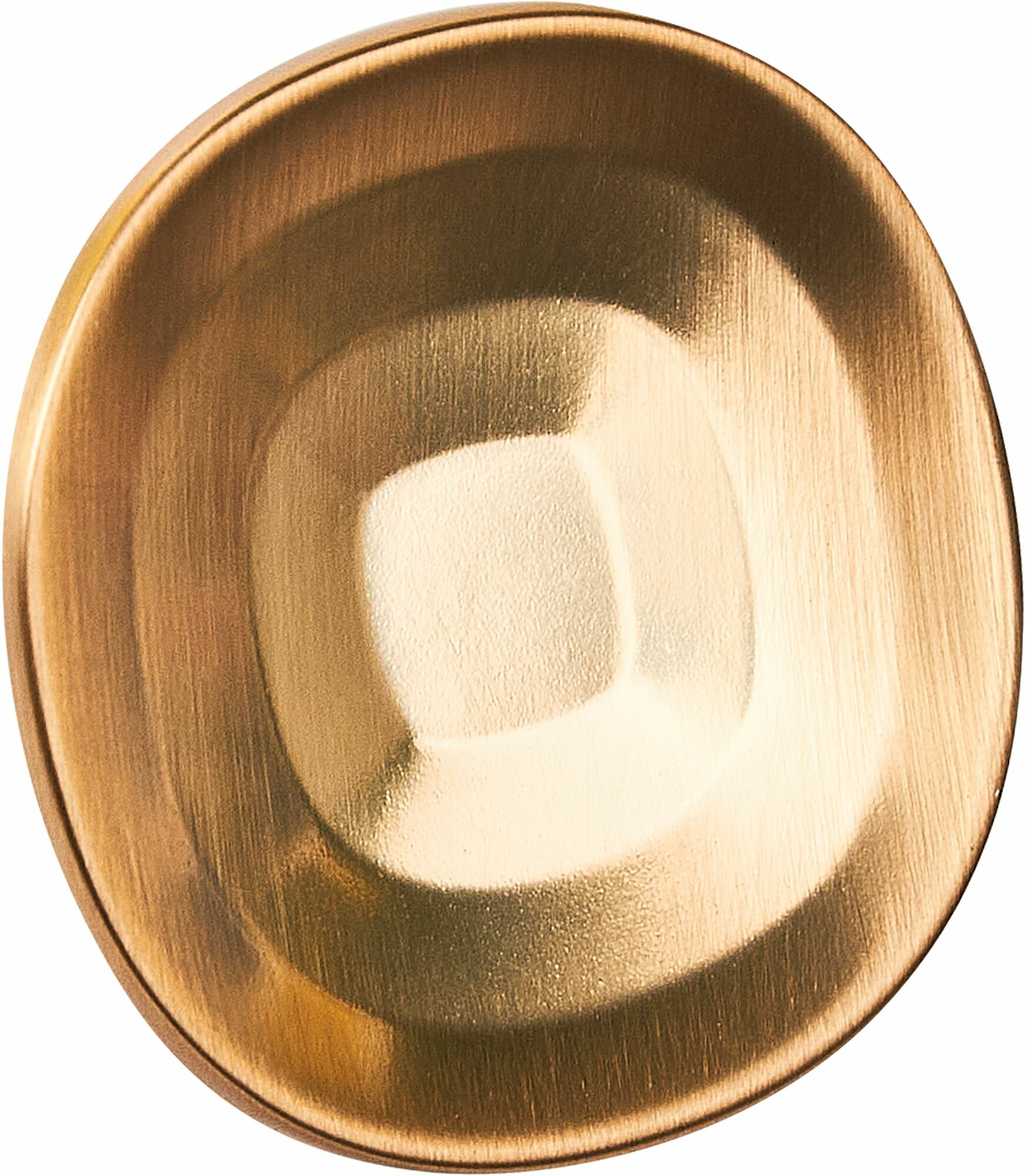 фото Ручка-кнопка мебельная Inspire 40.7 мм, цвет латунь