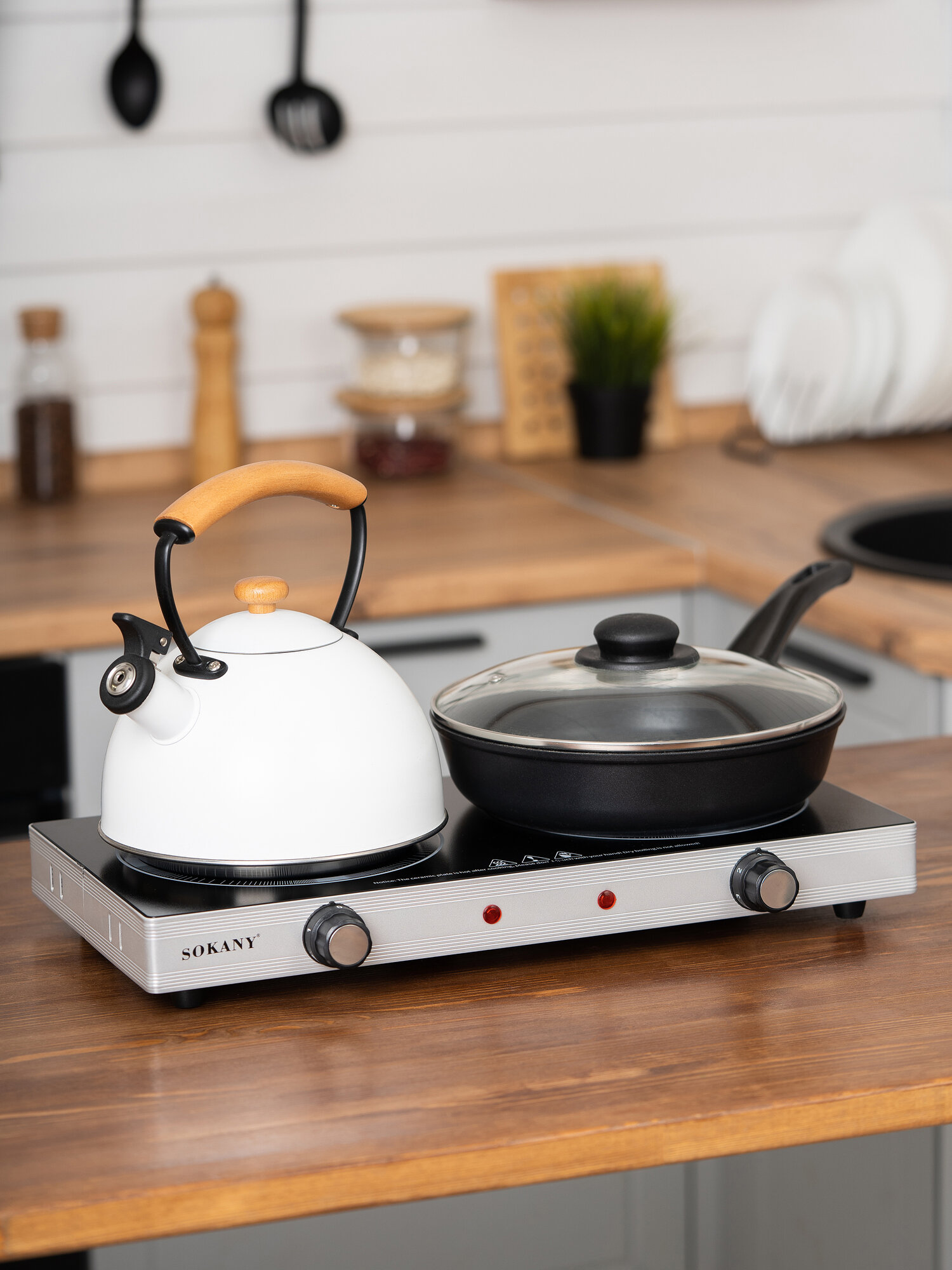 Плита электрическая SOKANY SK-224 1200ВТ