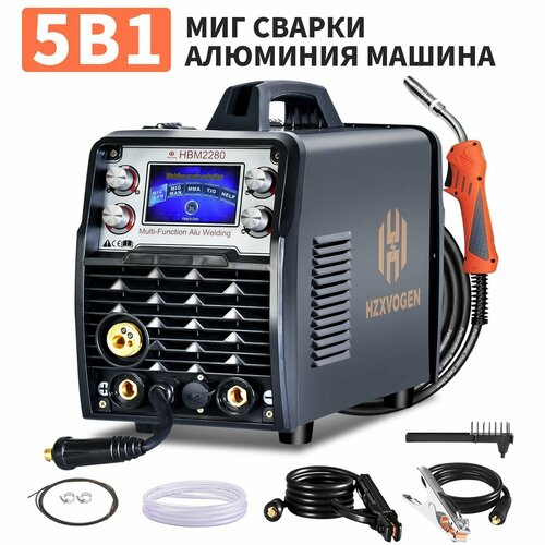 Сварочный аппарат инверторный Сварочный полуавтомат без газа с газом HZXVOGEN HBM2280ММАMIG без газа С газомLIFT TIG 4245100₽