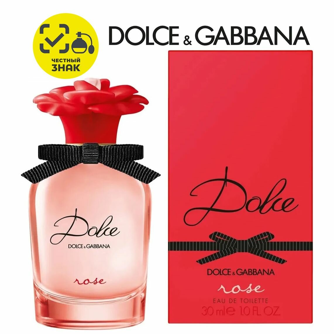 Dolce & Gabbana Dolce Rose, 30 мл, Туалетная вода
