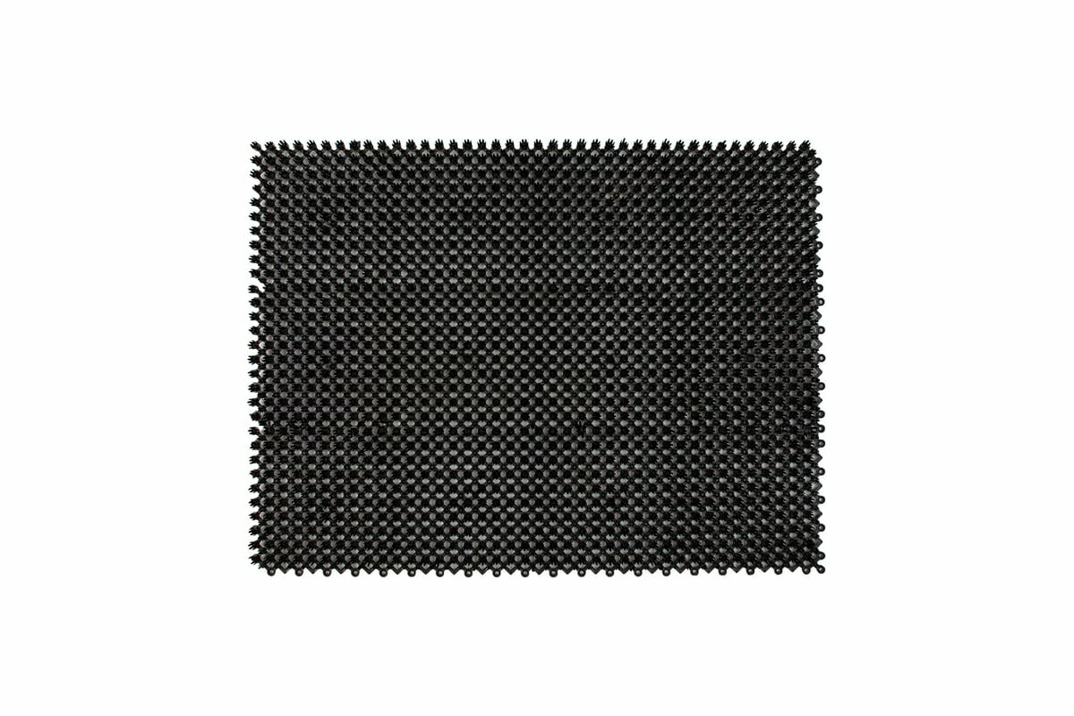 фото ComeForte Щетинистое покрытие модульная 42x56 см из 12-ти сегментов черный СС000665