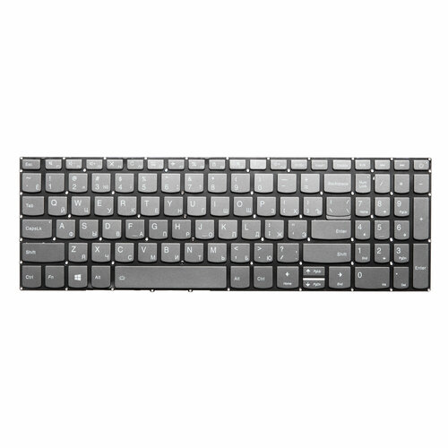 фото Клавиатура с подсветкой для ноутбука lenovo ideapad 330-15ikb / ideapad 330-15ast / ideapad 330-15arr / ideapad 330-17ikb / ideapad 330-17ast / ideapad 330-15igm / ideapad 330-17ich / ideapad 330-15ikbr / ideapad 330-17ikbr / ideapad 320-15iap - серая org der-kit