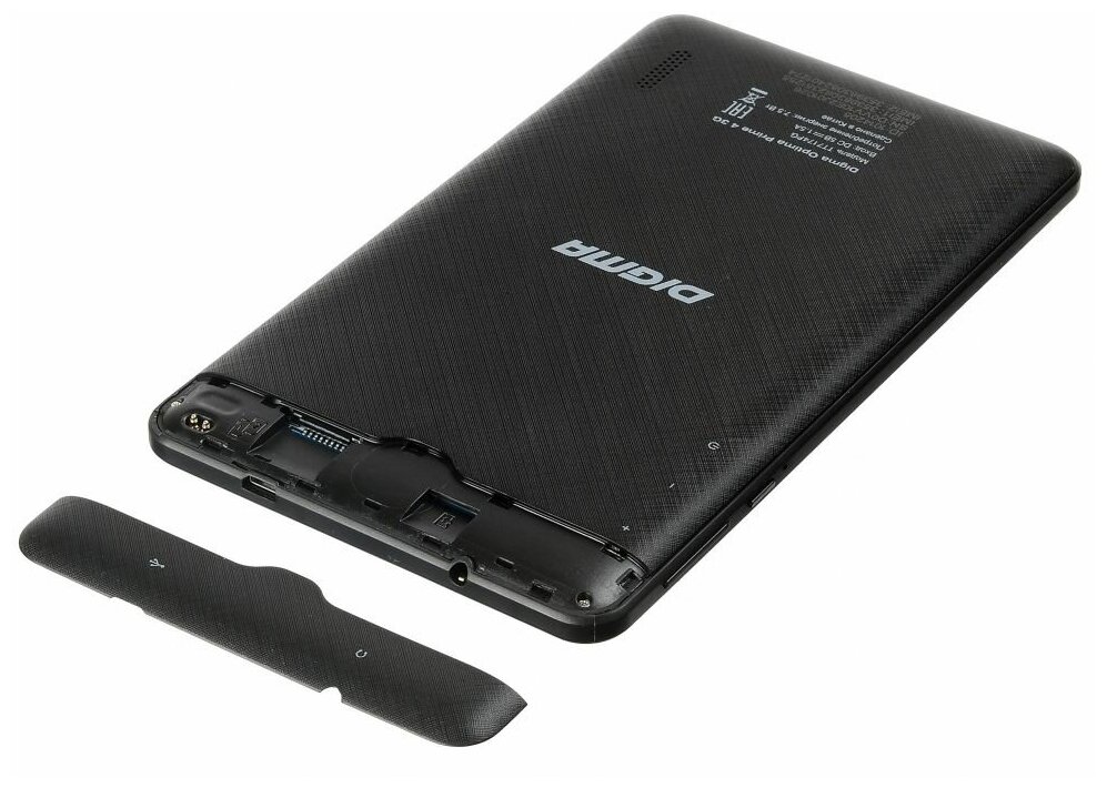Планшет Digma Optima Prime 4 3G 7", 1GB, 8GB, 3G, Android 7.0 черный [tt7174pg] — фото 1