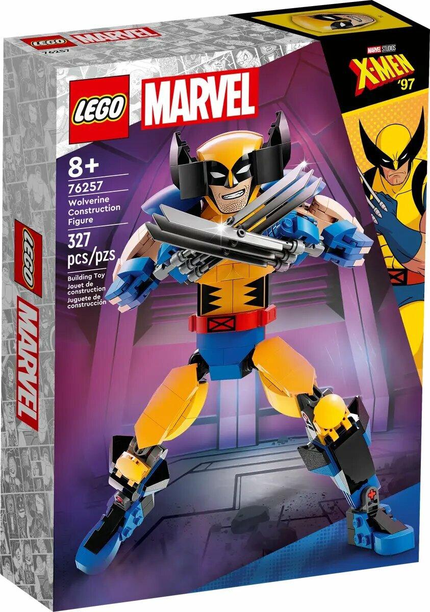 Конструктор Lego Marvel Super Heroes Сборная фигурка Росомахи 76257