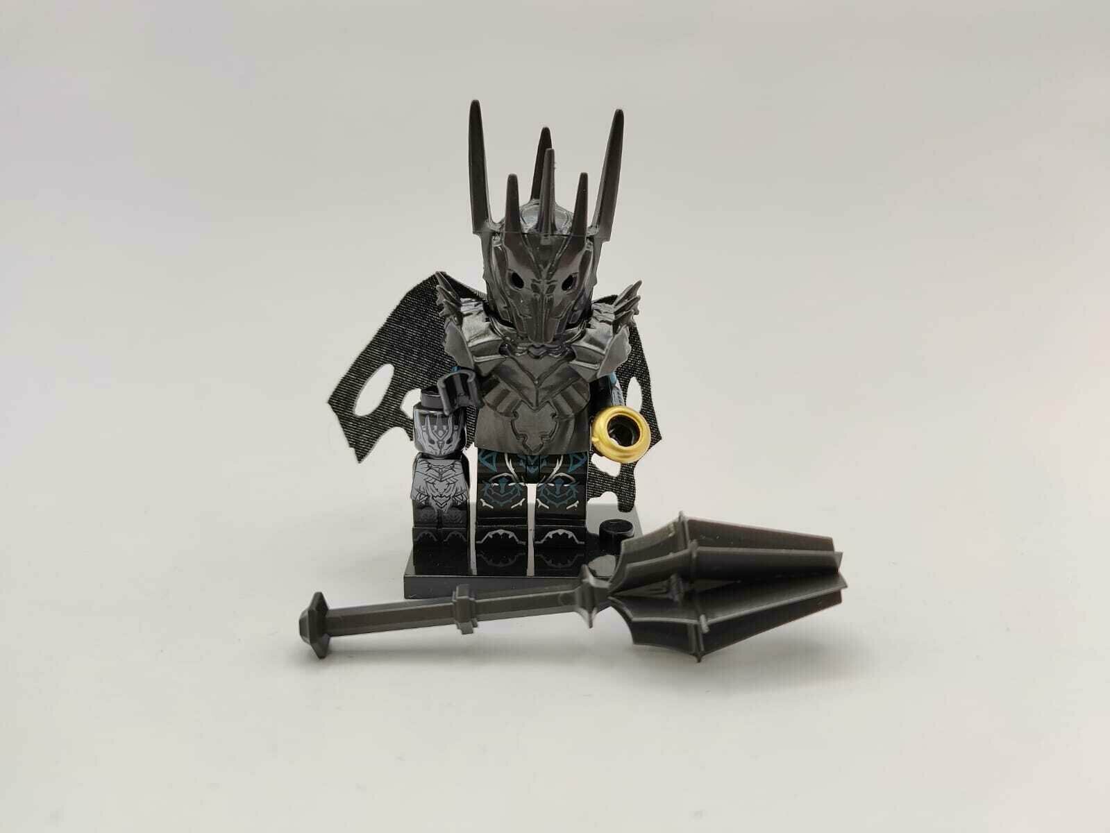 Минифигурка «Саурон», фигурка персонажа из вселенной «Властелин колец», совместима с конструкторами Lego