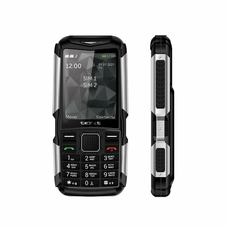 Мобильный телефон TEXET TM-D314, черный