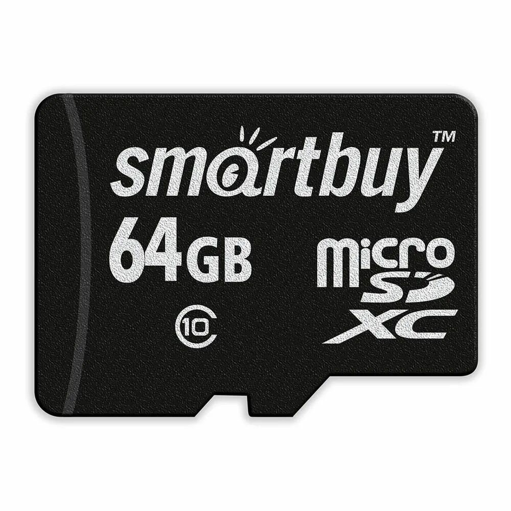 Карта памяти SmartBuy MicroSD 64Gb Class 10 SB64GBSDCL10-01LE + adapter - фото №3