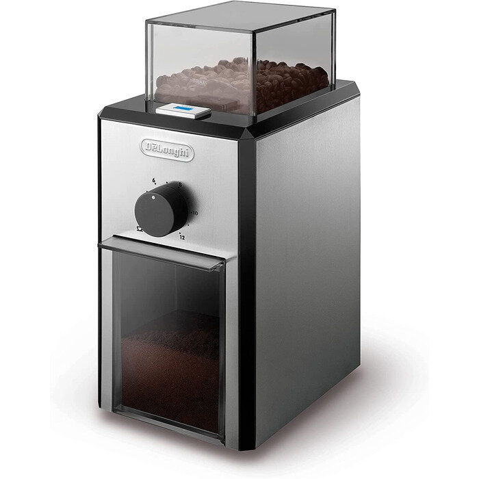 De’Longhi Профессиональная кофемолка DeLonghi KG 79 / 110 Вт / 120 г / металл пластик / серебристый
