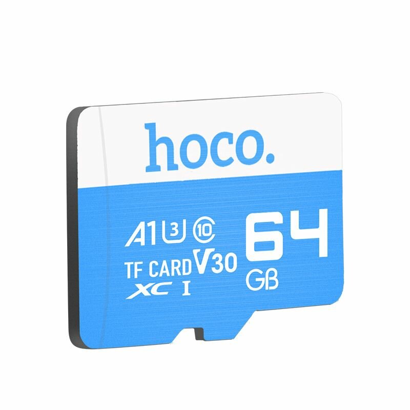 Карта памяти HOCO MicroSDXC 64 ГБ, A1 TF CARD V30 class 10
