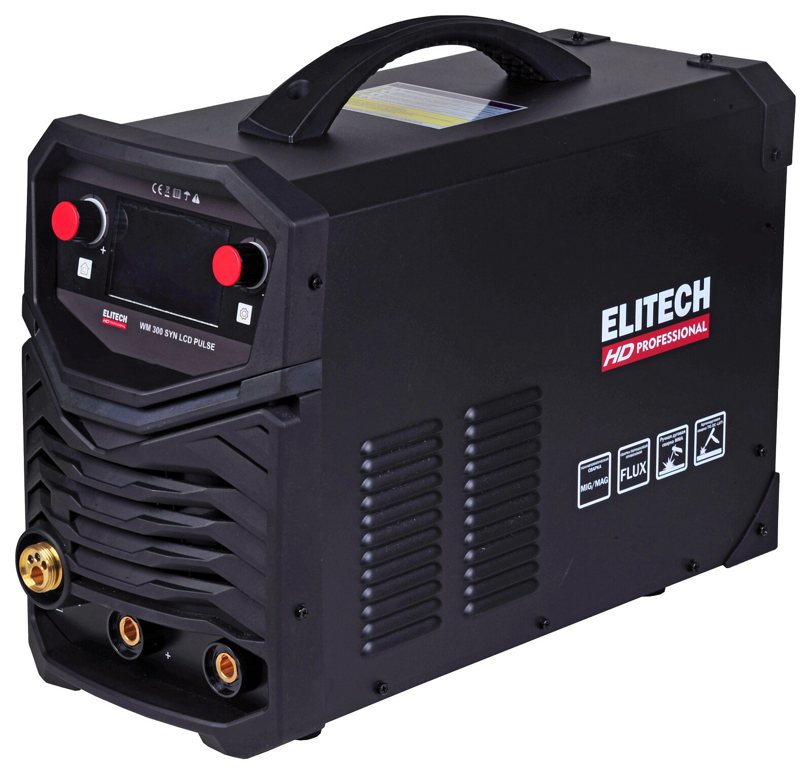 Сварочный аппарат ELITECH WM 300 SYN LCD PULSE