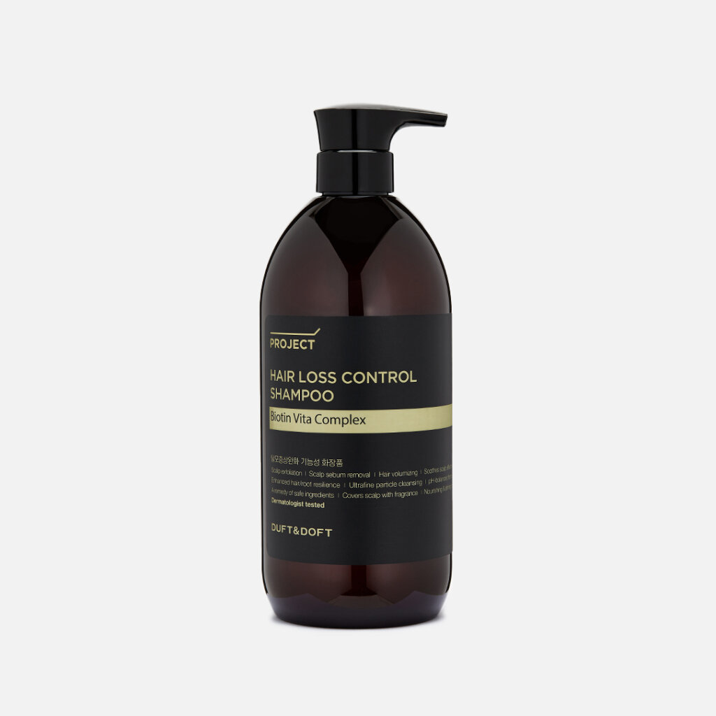 DUFT&DOFT Шампунь против выпадения волос PROJECT HAIR LOSS CONTROL SHAMPOO, 1000мл