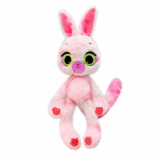 фото Мягкая игрушка bubblepops клубничный кролик 34 см, ароматизированная, лапки с функцией pop it (2312004/4)