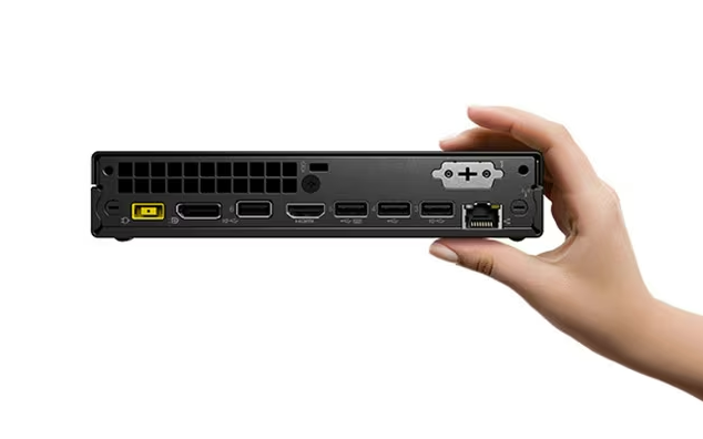 Компьютер Lenovo ThinkCentre Neo 50q G4 Tiny, Intel Core i5-13420H, RAM 32Gb, SSD 512Gb, без ОС, черный