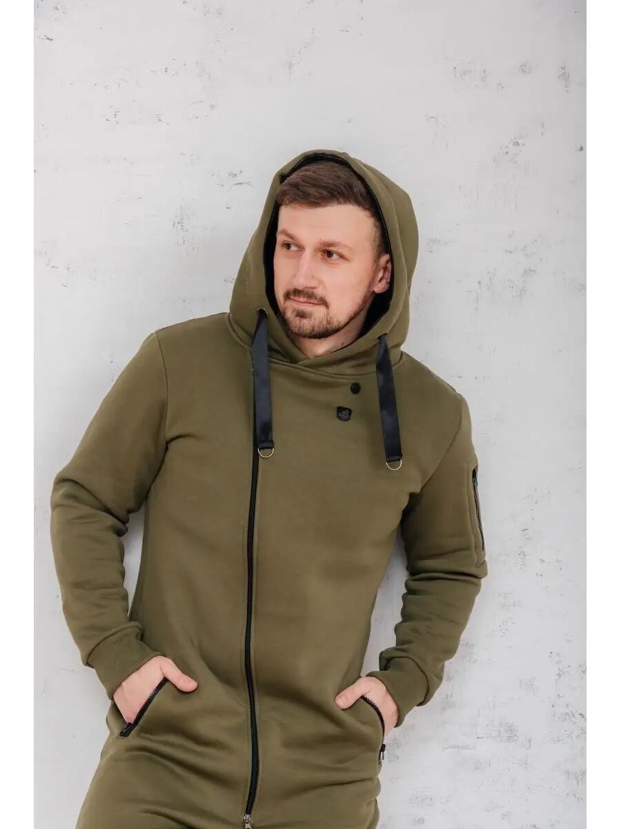 Комбинезон GAL and YOU, размер 2XL, оливковый — фото 1