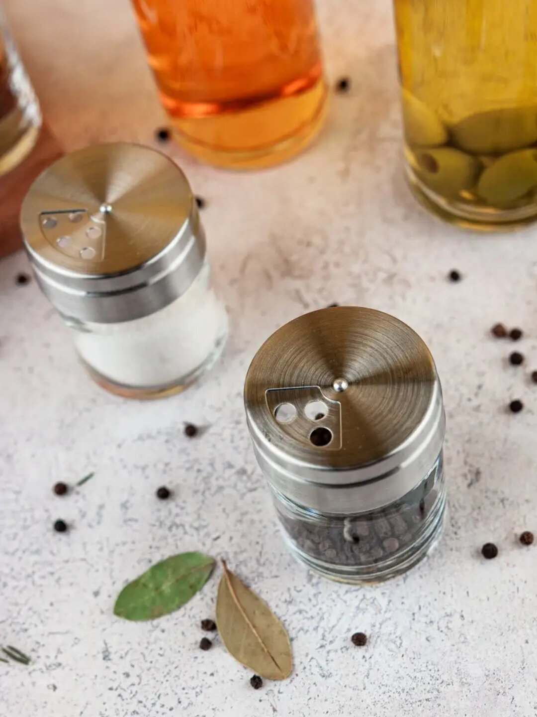 Набор солонок PASABAHCE бейзик 43880 115мл 2шт 2х12 1053724 — фото 1