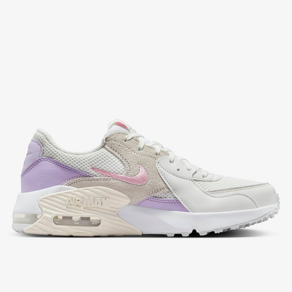 Кеды NIKE Air Max Excee, полнота 5 (RU)/ на среднюю стопу, размер 36, белый/сиреневый — фото 1