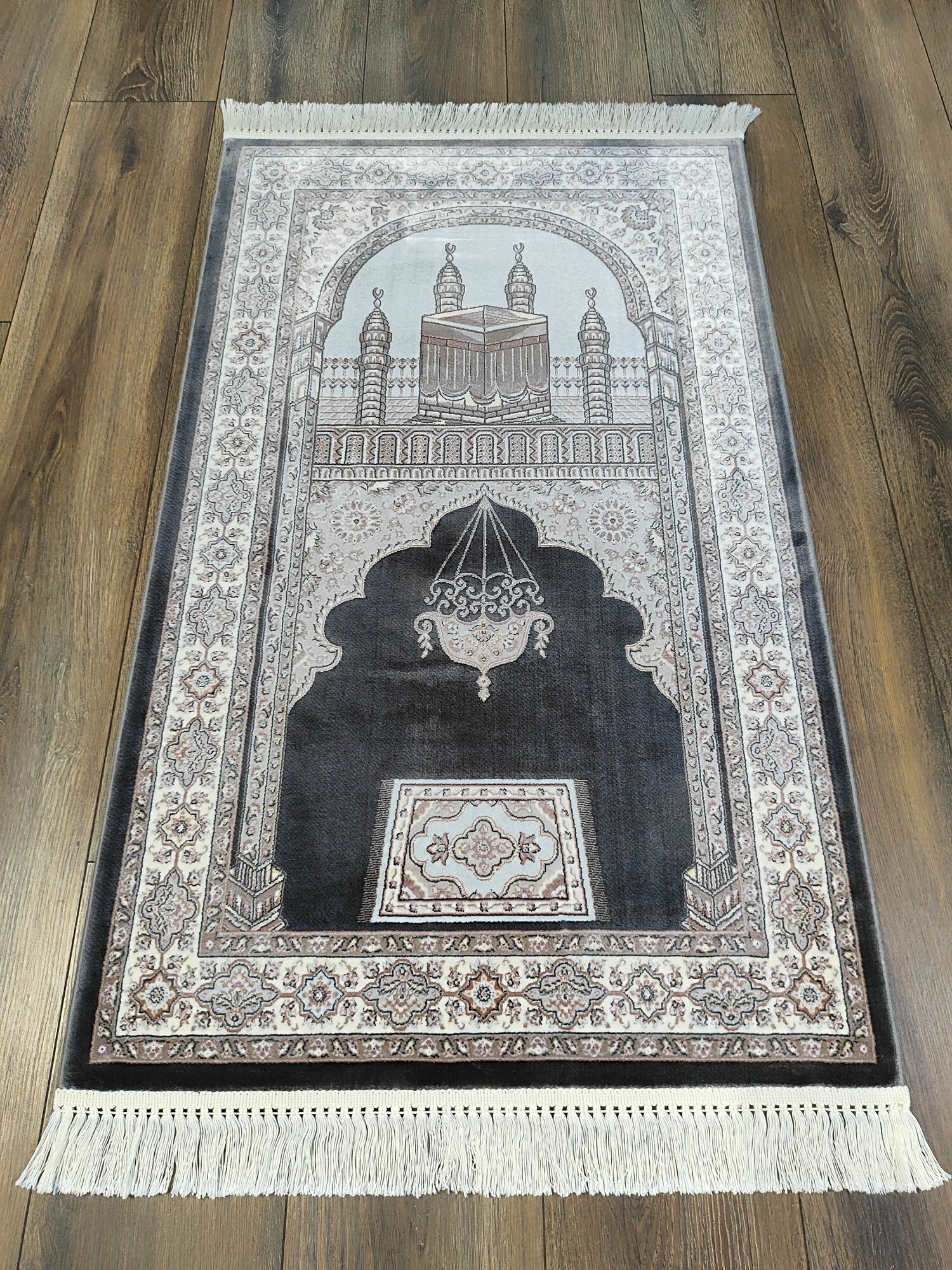 Молитвенный коврик Roger Vanden Bergh Namaz, хлопок, бамбук, 0,67x1,1 м — фото 1