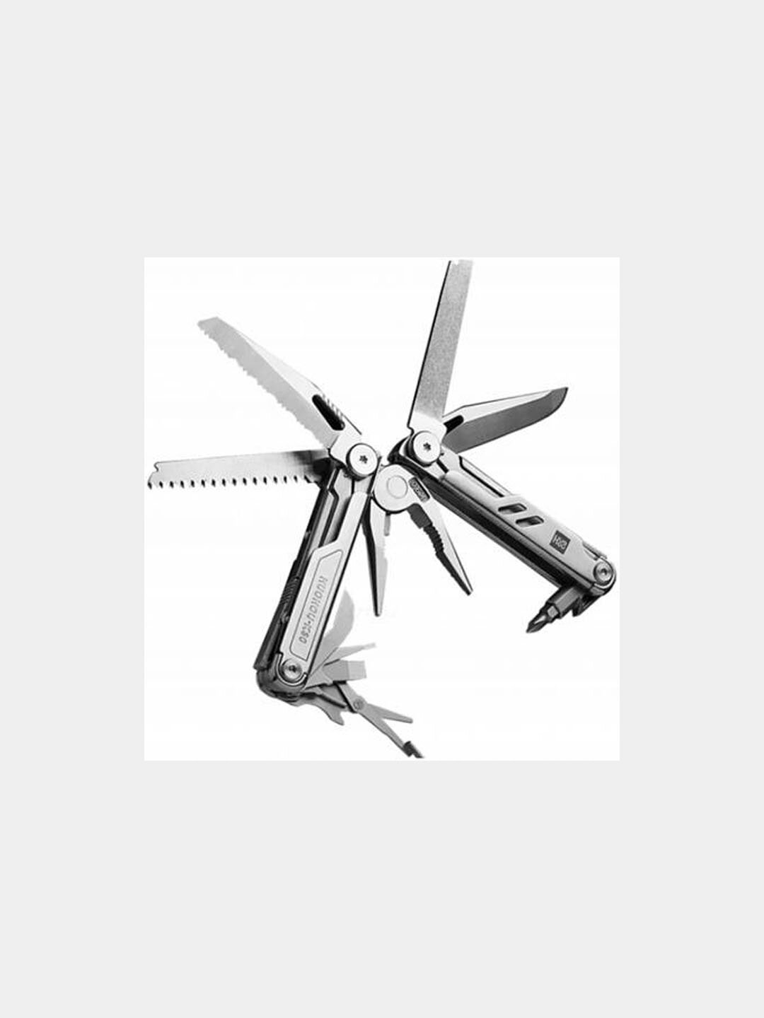 Мультитул HuoHou K30 Pro, хром, сталь, длина 161 мм, 18 инструментов — фото 1