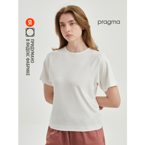 фото Футболка pragma, размер xxs, белый