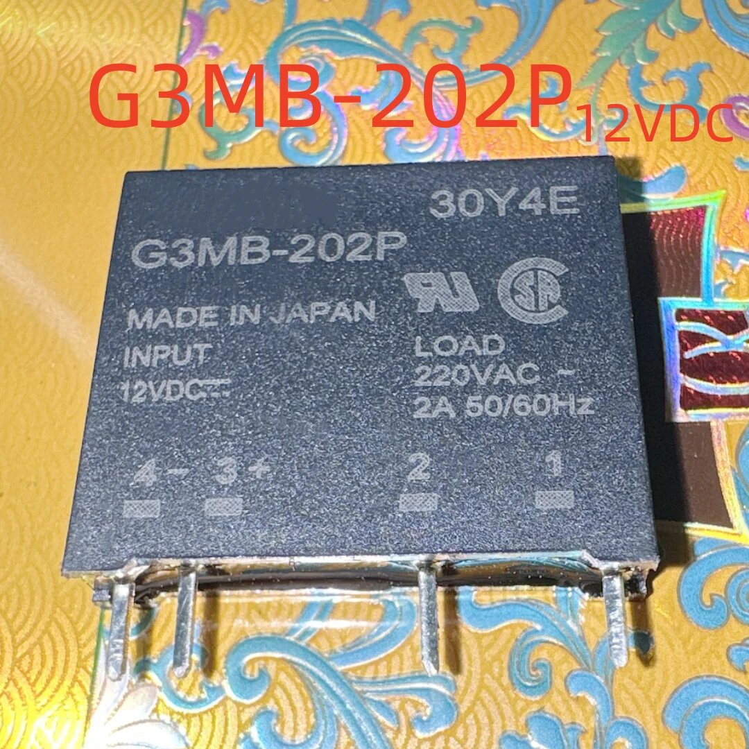 Новый G3MB-202P 12 В постоянного тока; Твердотельное реле, 4 контакта