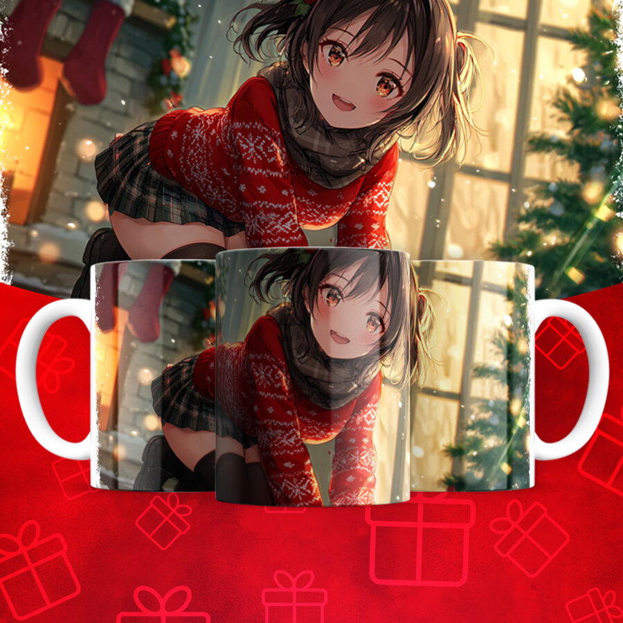 Кружка Аниме, керамическая, яркий принт, для поклонников аниме