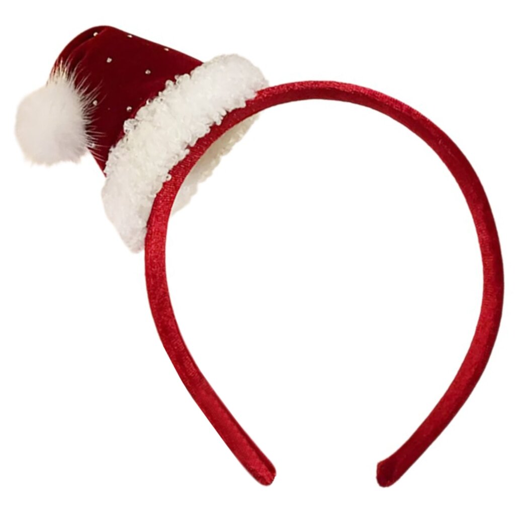 Christmas Tree Hat Headband Bells Christmas Party Role Playing Photo Props