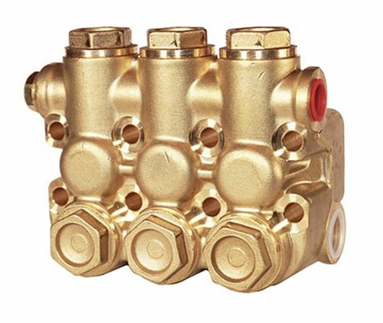 Головная часть / Клапанной блок / голова насоса Hawk серии NMT с клапанами (аналог)