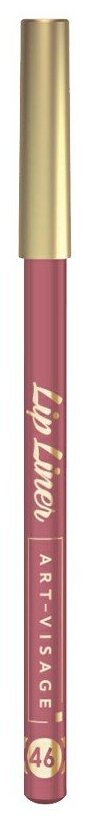 ART-VISAGE карандаш для губ Lip Liner, 46 томная роза