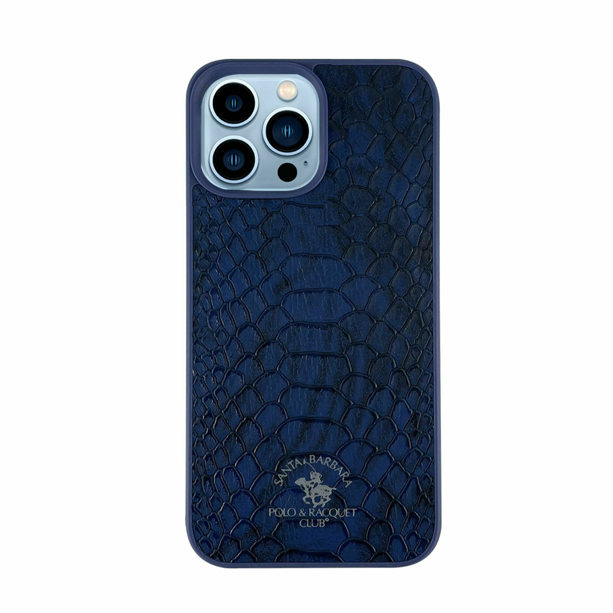 Чехол Santa Barbara Polo & Racquet Club Knight для смартфона Apple iPhone 13, синий