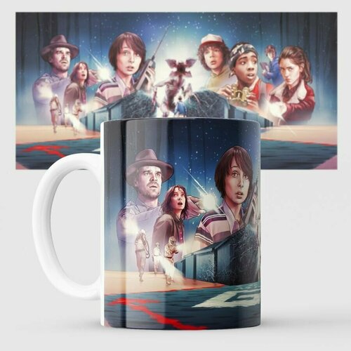 Кружка очень странные дела Stranger Things Постер