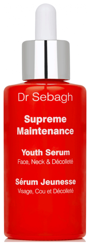 Dr. Sebagh Supreme Maintenance Youth Serum Высококонцентрированная сыворотка молодости для лица, шеи и области декольте Абсолют, 30 мл