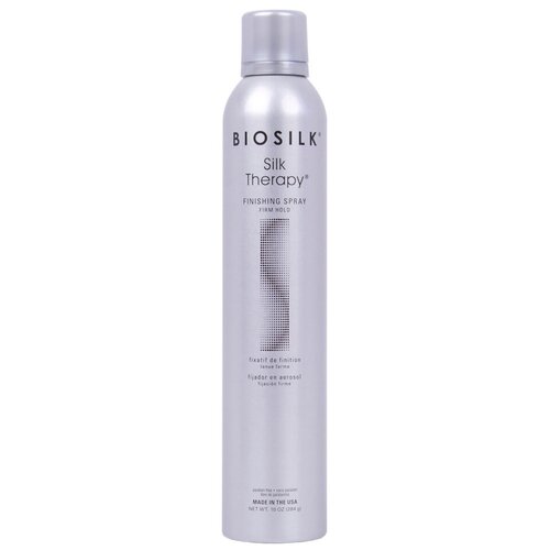 Biosilk Лак для волос Silk therapy Firm hold, сильная фиксация, 284 мл шампунь champú al extracto de ortiga klorane 2 x 400 ml