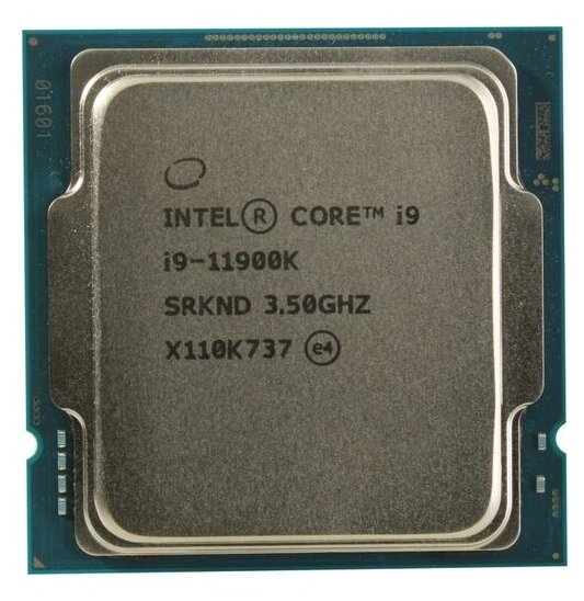 Процессор Intel Core i9-11900K Rocket Lake (Soc-1200/3500MHz/8C/16T/16Mb/95W/tray) (CM8070804400161_S_RKND)