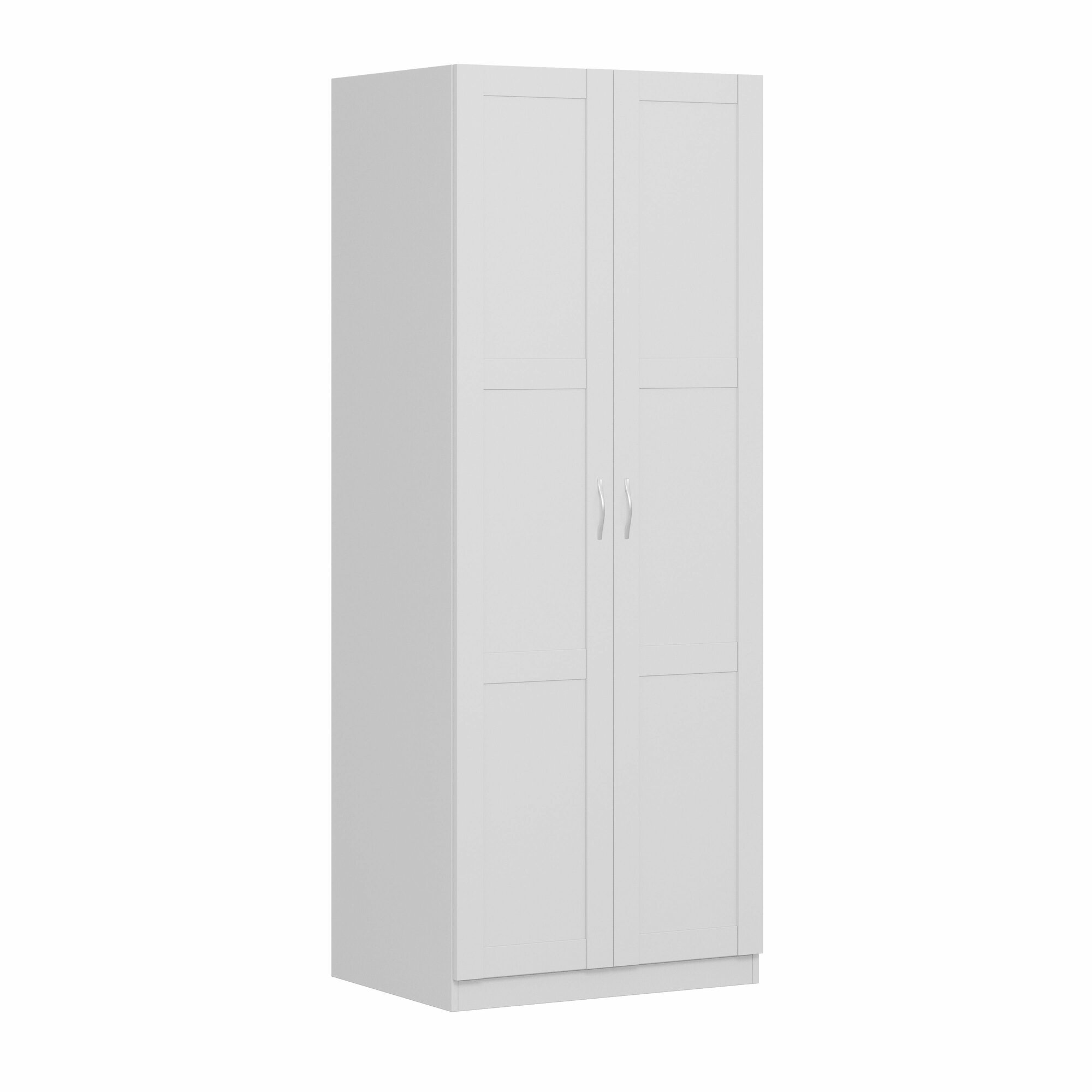Шкаф Шведский Стандарт Пегас (2 двери сборные) Белый
