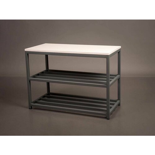 Этажерка лофт для обуви, Обувница, ЛДСП, 70х33х52 см