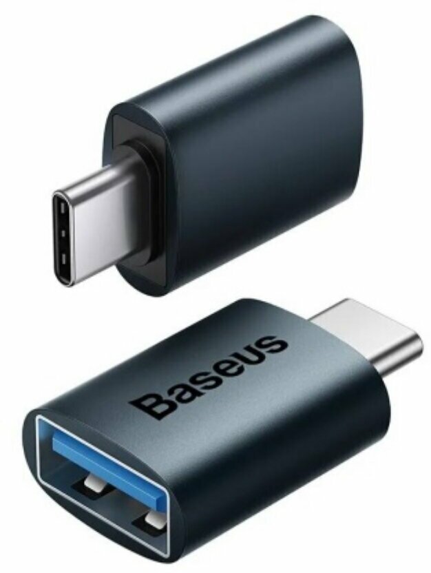 Адаптер-переходник Baseus Ingenuity Series Mini OTG Adaptor Type-C to USB-A 3.1 Black (ZJJQ000001)