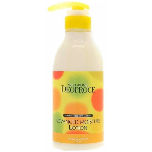 Deoproce Лосьон для тела Well-Being Advanced Moisture, 500 мл deoproce лосьон для тела well being fresh moisturizing olive body lotion 500 мл