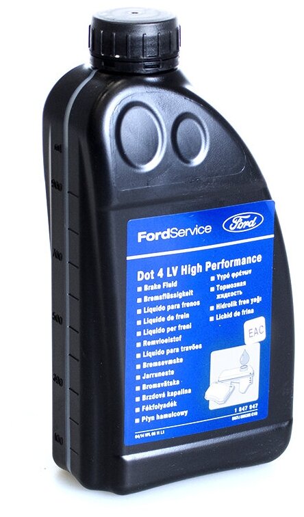 Жидкость тормозная dot4 lv high performance 05л Ford 1847946