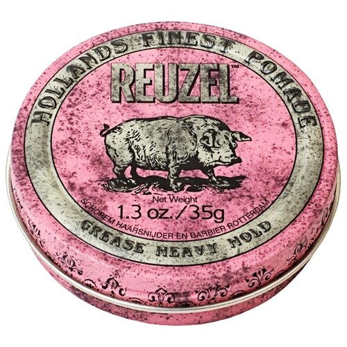 REUZEL помада Holland Finest Pomade Grease heavy hold, сильная фиксация, 35 мл