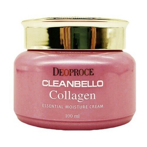 Купить Deoproce Cleanbello Collagen Essential Moisture Cream Увлажняющий крем для лица с коллагеном, 100 мл