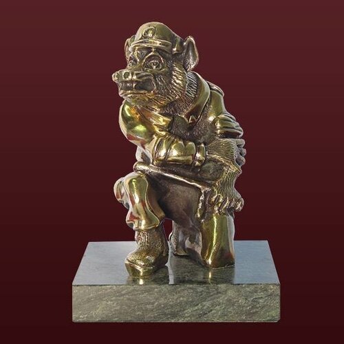 Бронзовая статуэтка вохр