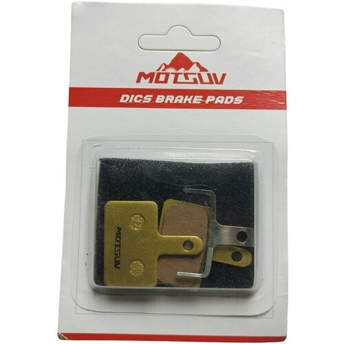 фото Тормозные колодки motsuv для дискового тормоза велосипеда (цельнометаллические - медные) 01b нет бренда