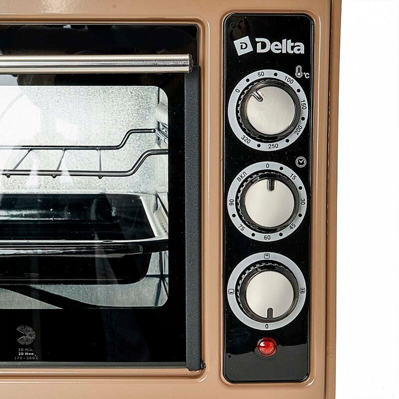 Мини печь Delta D-0123 Beige