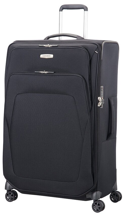 Чемодан Samsonite, 140 л, размер XL, черный