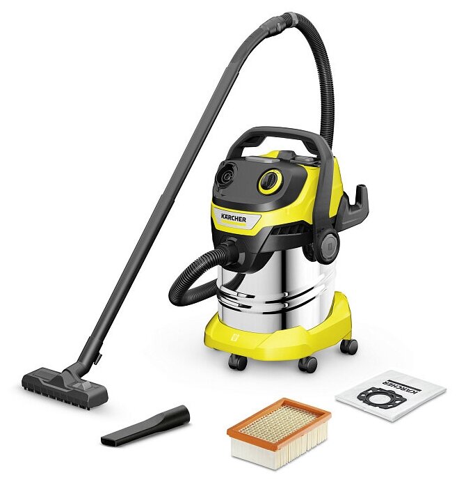 Профессиональный / Строительный / Хозяйственный пылесос Karcher WD 5 S V-25/5/22 (1.628-350.0)