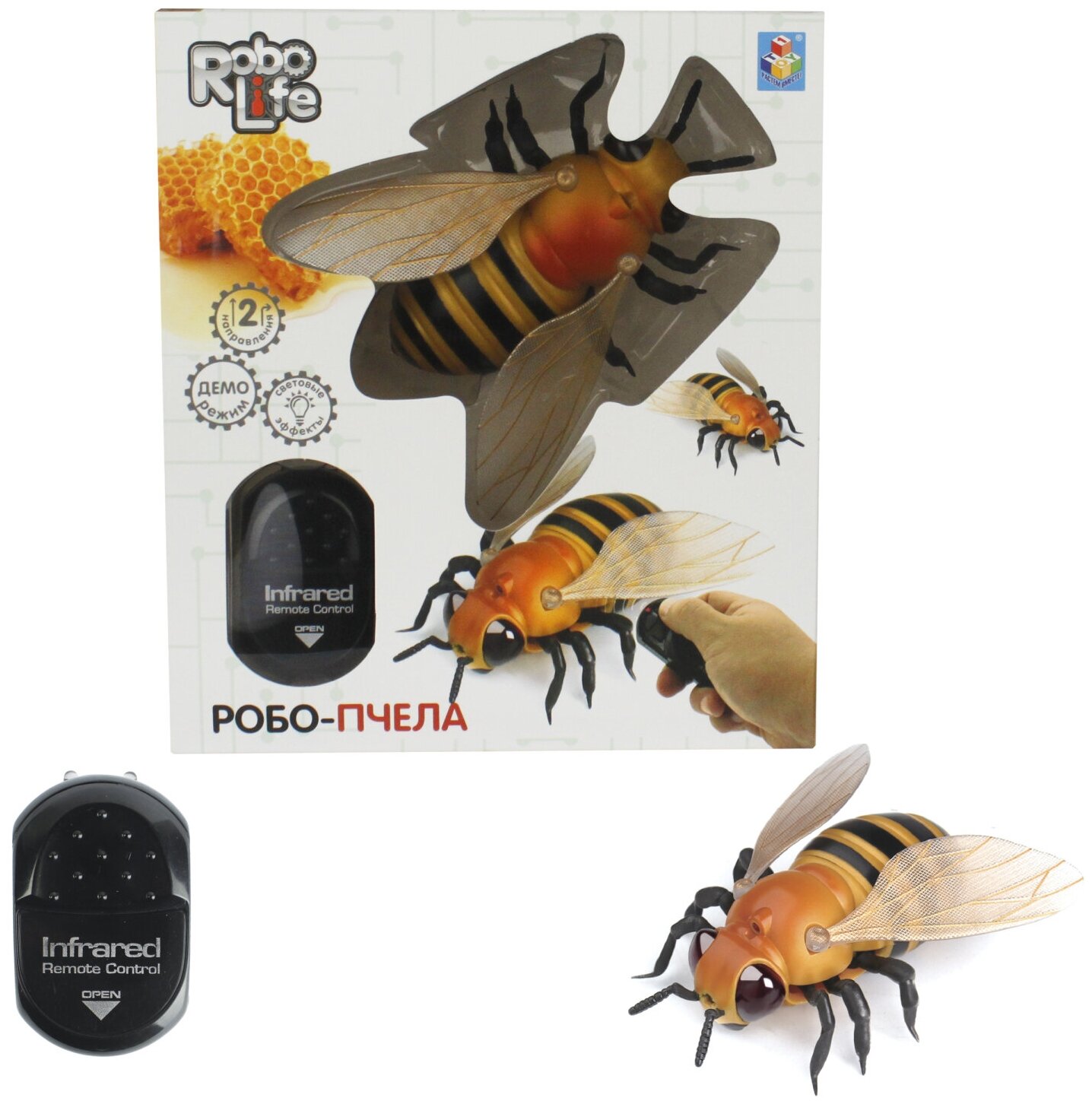 Игрушка на ИК-управлении 1Toy Пчела - фото №2