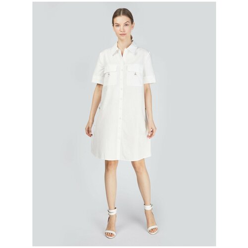 фото Платье-рубашка с декоративными элементами patrizia pepe ru 46 / eu 40 / m